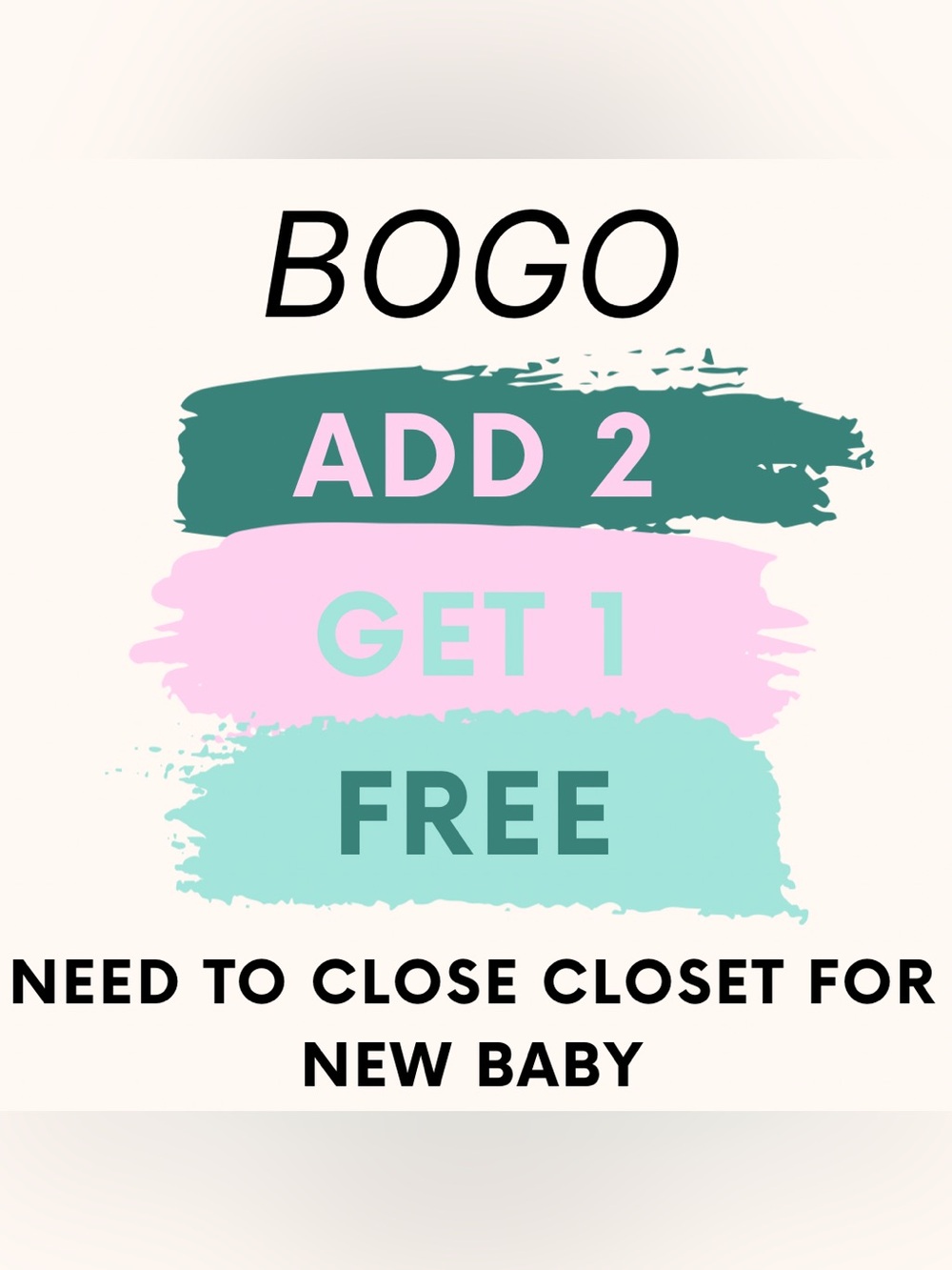 Buy one get one free!!!! Just add to bundle!
